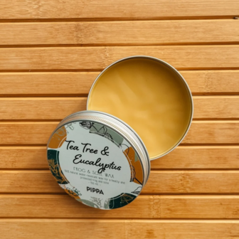 PIPPA Tea Tree &amp; Eucalyptus Straal en Zool Wax